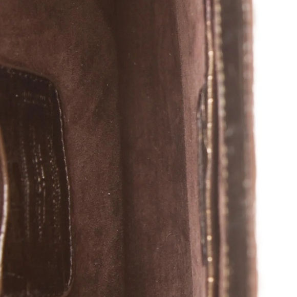 Authentic NANCY GONZALEZ Genuine Crocodile Clutch - Picture 5 of 10